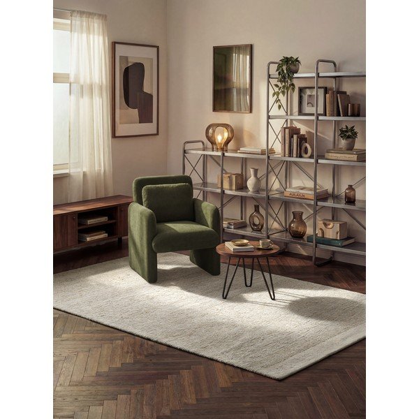 Tappeto color crema in lana tessuto a mano 200x290 cm Bexley Woolwich – Ted Baker-image-1
