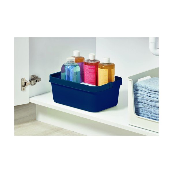 Cestino portaoggetti blu Eco - iDesign-image-4