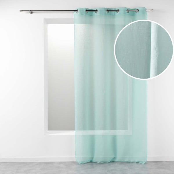 Tenda sottile color menta 140x280 cm Telma – douceur d'intérieur-image-2