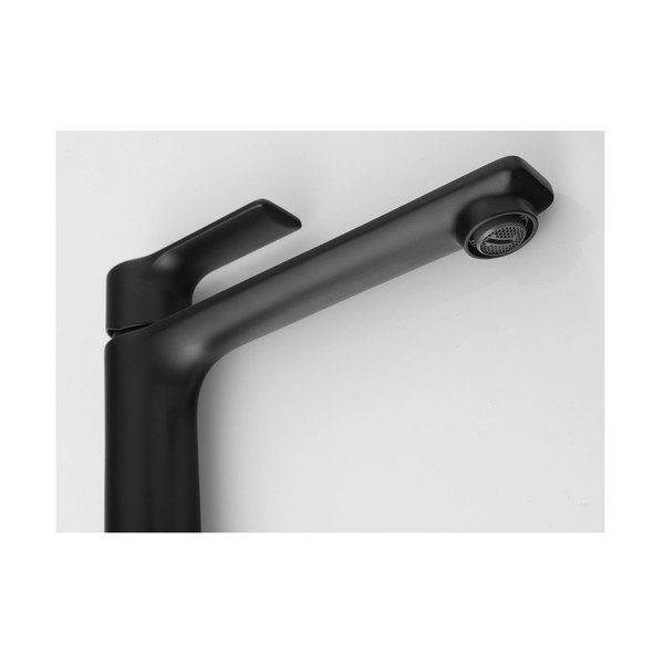 Rubinetto per lavandino in nero opaco verticale Pax – Sapho-image-2
