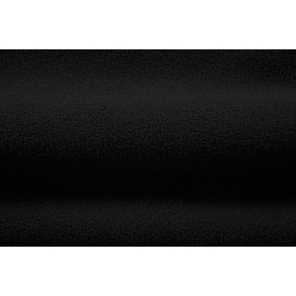 Poltrona nera in tessuto bouclé Jenny - Micadoni Home-image-4