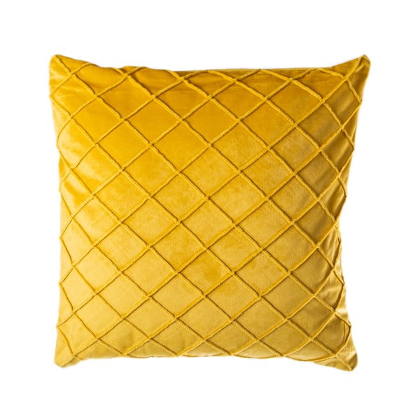 Cuscino giallo JAHU , 45 x 45 cm Alfa - JAHU collections