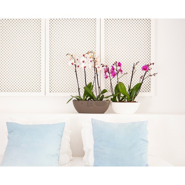 Fioriera in plastica riciclata 35 cm Bahia – Artevasi-image-4