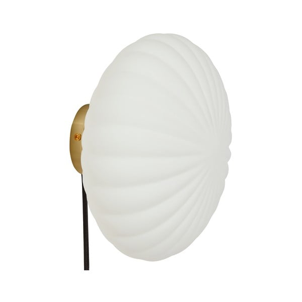 Lampada da parete bianca Kumu - Hübsch-image-2