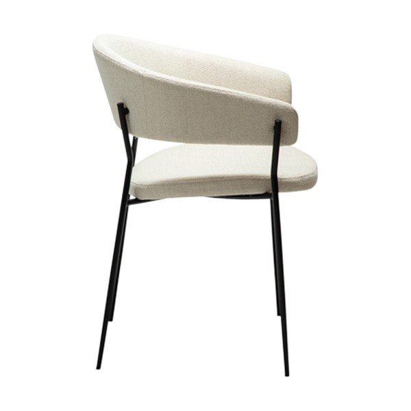 Sedia da pranzo beige con braccioli Reboot – DAN-FORM Denmark-image-2