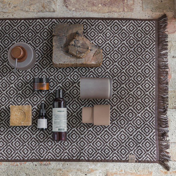 Portaspazzolini in vetro marrone Modest - Mette Ditmer Denmark-image-3