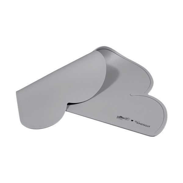 Tovaglietta in silicone grigio mouse, 49 x 27 cm - Kindsgut-image-1