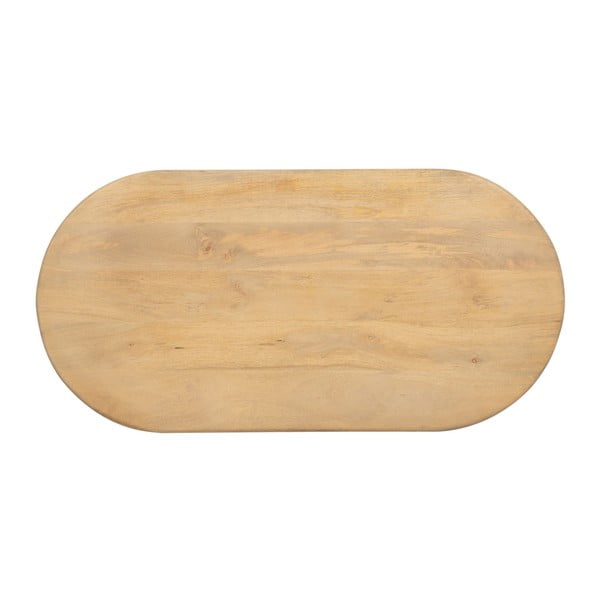 Tavolino in legno di mango in colore naturale 60x120 cm Montmartre - Ixia-image-3