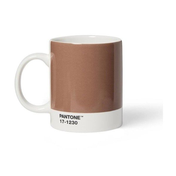 Tazza marrone chiaro in porcellana 375 ml Mocha Mousse 17-1230 – Pantone