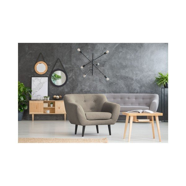 Poltrona Piemonte marrone caffè - Mazzini Sofas-image-3