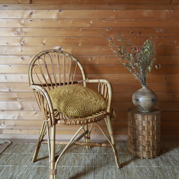 Cuscino per bambini Plume Moutarde - Nattiot-image-1