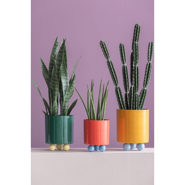 Coprivaso in metallo ø 20 cm Double Funky – PT LIVING-image-1