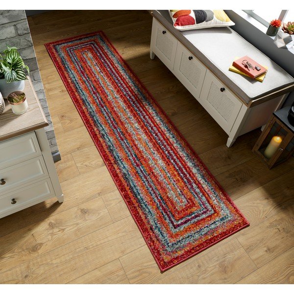 Tappeto a strisce 66x230 cm Zook - Flair Rugs-image-4