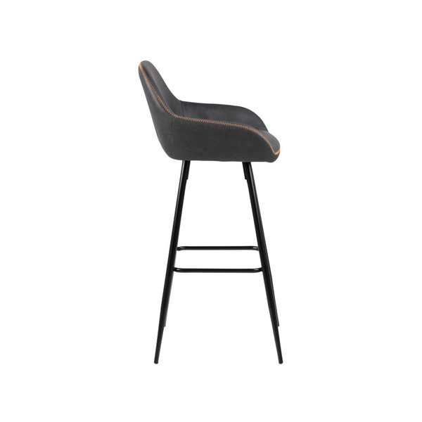 Set di 2 sgabelli da bar beige e grigio Candis - Actona-image-4