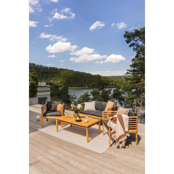 Tappeto per esterni bianco/beige 230x160 cm - NORTHRUGS-image-3