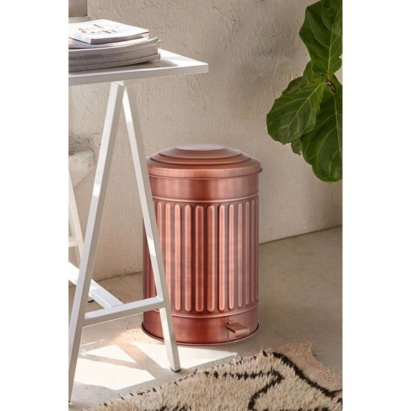 Cestino in acciaio a pedale 37 l - Hermia-image-1