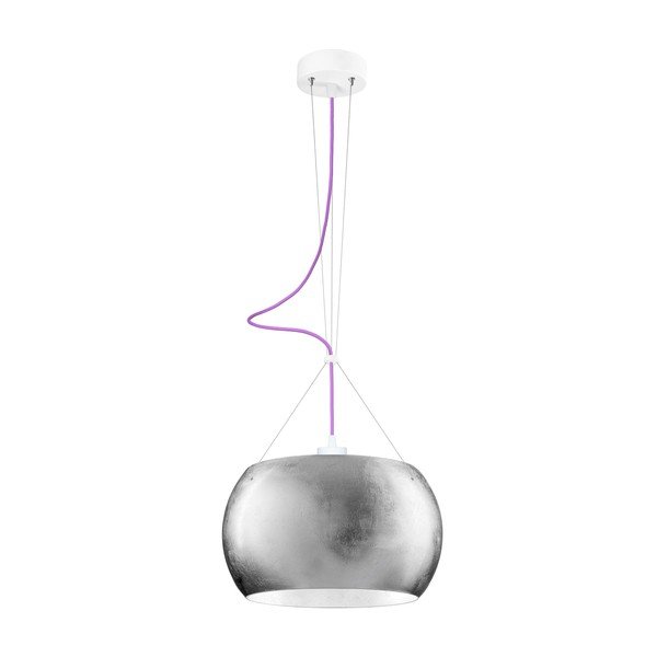 Světlo MOMO, silver/violet/white