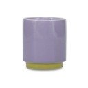 Tazzina verde/viola in gres 130 ml Duo – ONA