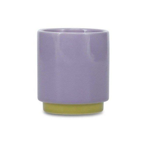 Tazzina verde/viola in gres 130 ml Duo – ONA