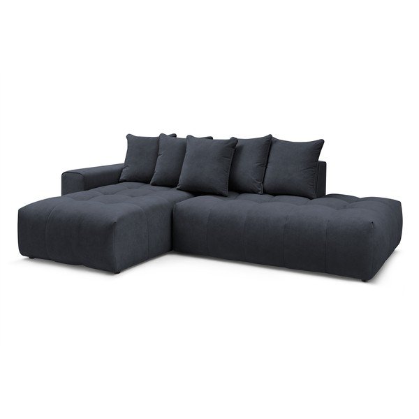 Divano angolare blu scuro (angolo sinistro) Mont-Blanc - Bobochic Paris-image-3