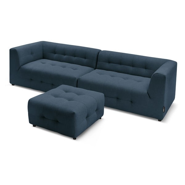 Divano blu scuro 324 cm Kleber - Bobochic Paris-image-4