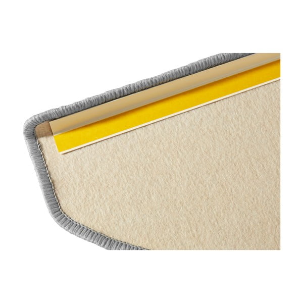 Set di tappeti per scale grigi con strisce adesive 15 pz 23x65 cm Fancy – Hanse Home-image-3