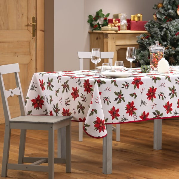 Tovaglia a tema Natale 150x240 cm Amaryllis – douceur d'intérieur-image-3