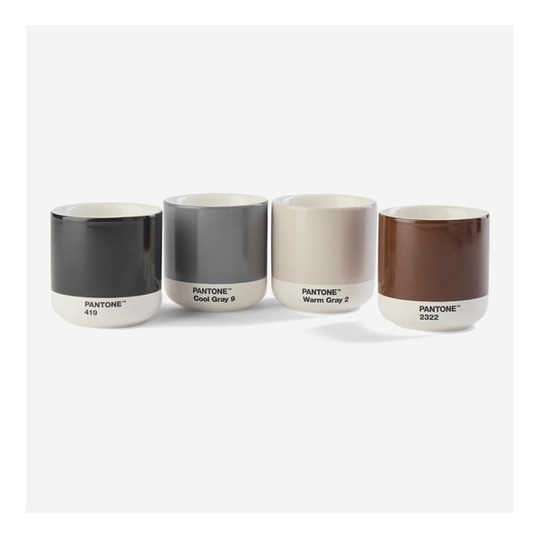 Tazze in ceramica in set da 4 175 ml Cortado - Pantone