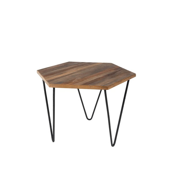 Tavolo pieghevole in legno di teak riciclato Cor - White Label