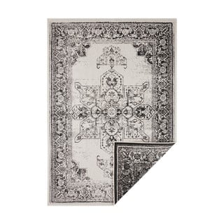 Tappeto da esterno nero e crema , 80 x 150 cm Borbon - NORTHRUGS