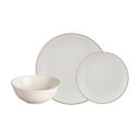 Set di 12 pezzi in gres bianco crema Collection Classic - Mason Cash