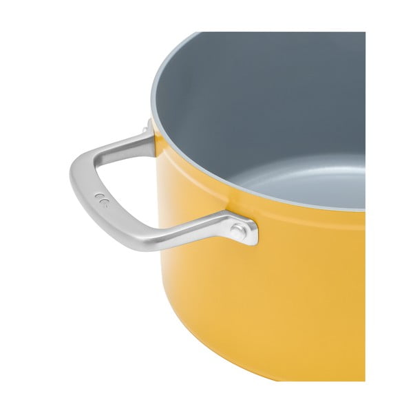 Pentola con coperchio incluso/con superficie in ceramica adatta all'induzione 5,5 l Meda 3.0 – FABINI-image-4