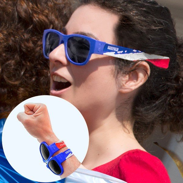 Occhiali da sole blu Sunfold Mondial France - InnovaGoods-image-1