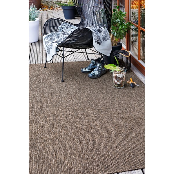 Tappeto marrone per esterni 160x80 cm Vagabond™ - Narma-image-1