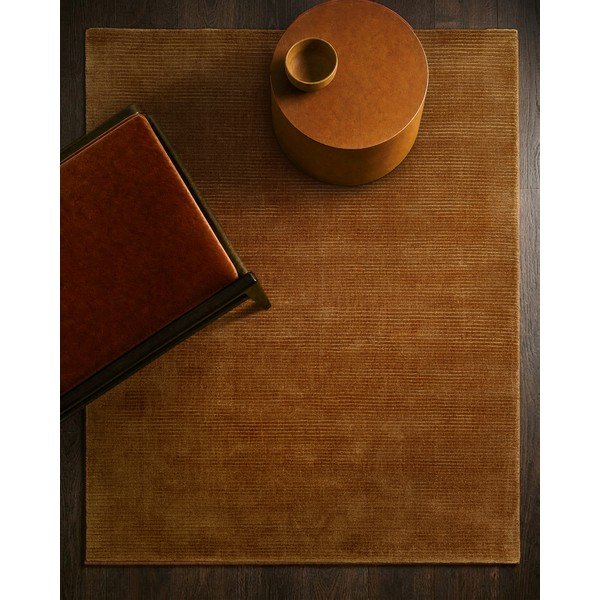 Tappeto arancione tessuto a mano 120x170 cm – Asiatic Carpets-image-1