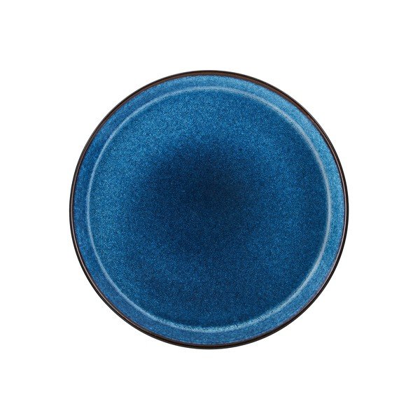 Piatto nero/blu in gres ø 27 cm Gastro Dark Blue/Black – Bitz