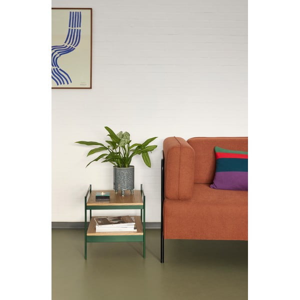 Tavolino con piano in rovere 43x43 cm Jaunty - Hübsch-image-2