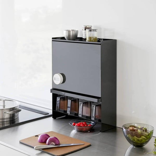 Organizer per spezie in metallo Tower – YAMAZAKI-image-3