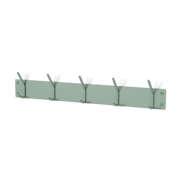 Appendiabiti da parete in metallo grigio-verde Fusion - Spinder Design