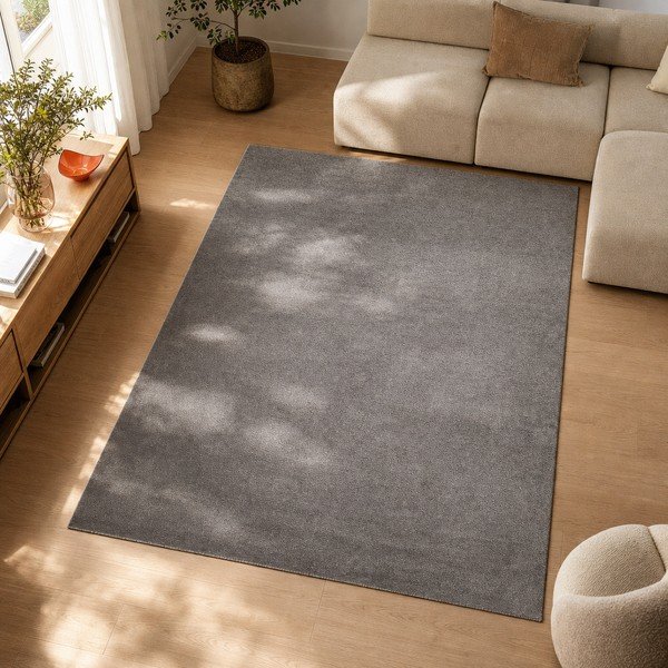 Tappeto grigio scuro Montana, 60 x 120 cm Montana Liso - Universal-image-1