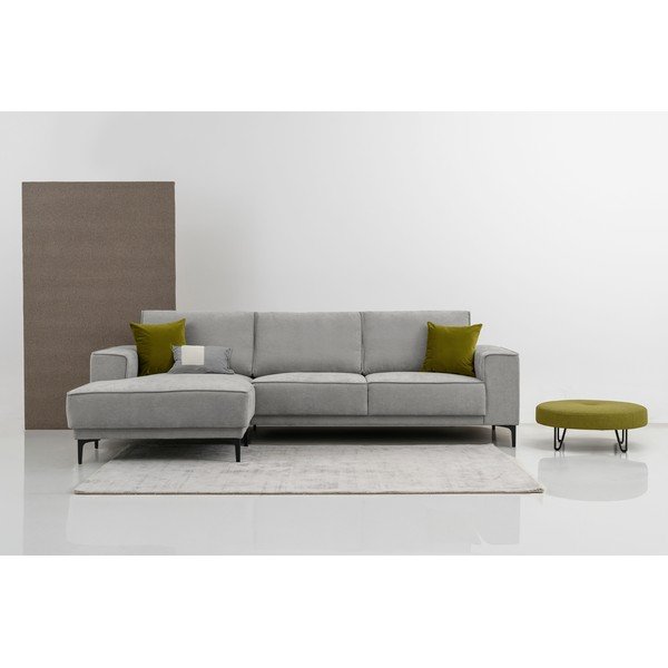Divano angolare grigio (con penisola a sinistra/con chaise lounge) Copenhagen – Scandic-image-1