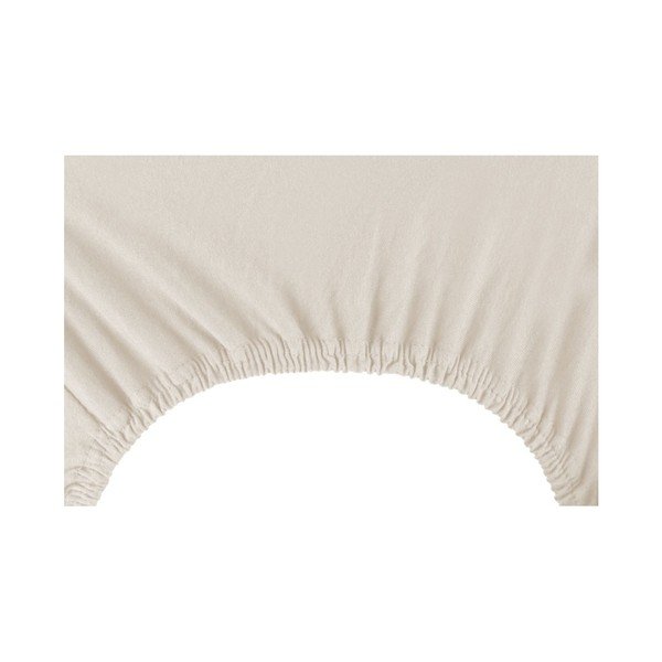 Lenzuolo elastico beige, 180/200 x 200 cm Nephrite - DecoKing-image-3
