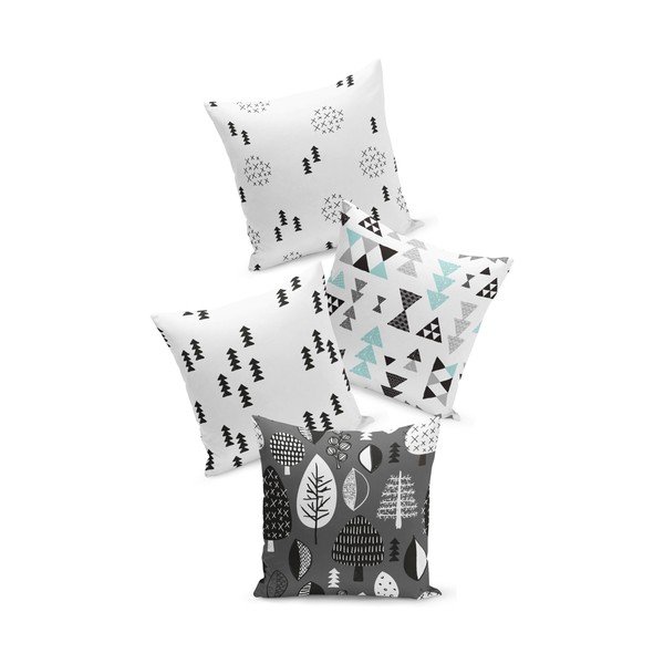 Set di 4 federe decorative Kids Forest, 43 x 43 cm - Kate Louise