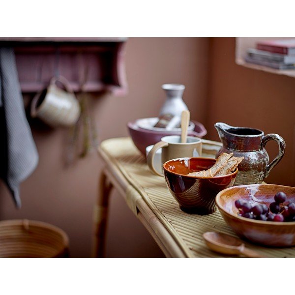 Ciotole bianche e beige in set di 2 pezzi ø 11,5 cm Peony - Bloomingville-image-1