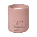 Candela di soia profumata tempo di combustione 55 h Fraga: Sea Salt and Sage - Blomus