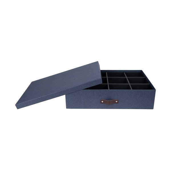 Scatola blu con scomparti Jakob - Bigso Box of Sweden-image-3