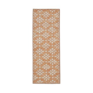 Passatoia giallo ocra lavabile 61x170 cm Coral Yellow – Think Rugs
