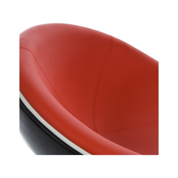 Sedia girevole rossa Sphere - Kokoon-image-1