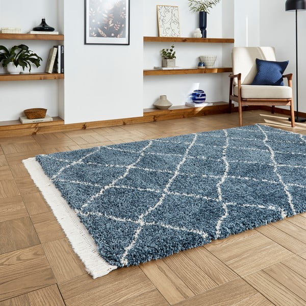 Tappeto blu 160x230 cm Boho – Think Rugs-image-2