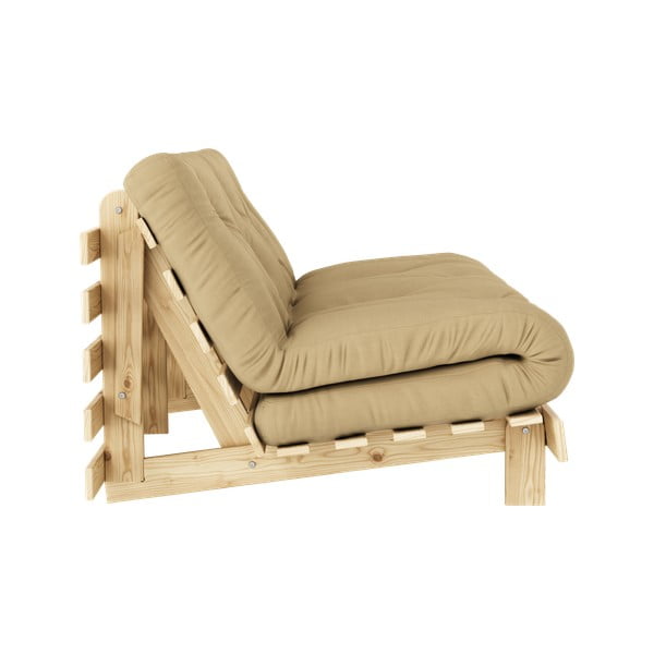 Divano color senape allungabile 160 cm Roots – Karup Design-image-4